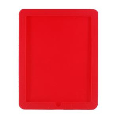Soft Silicone Skin Case for iPad (Red)