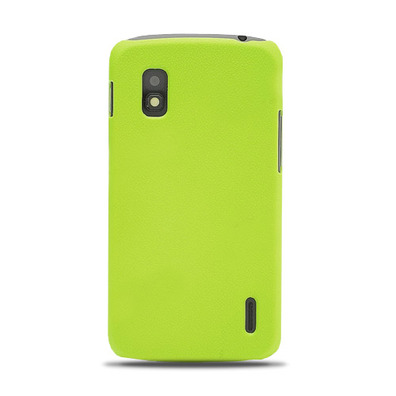 Carcasa Protectora para LG Google Nexus 4 Amarillo