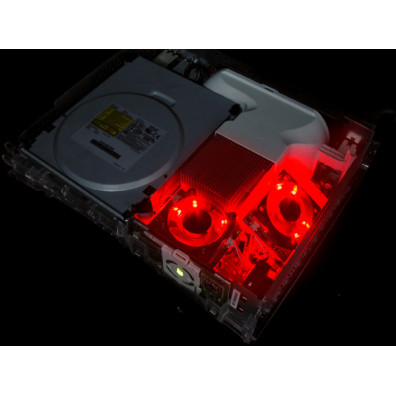 XCM Core Cooler v.2 Twin-Fans Red Xbox 360