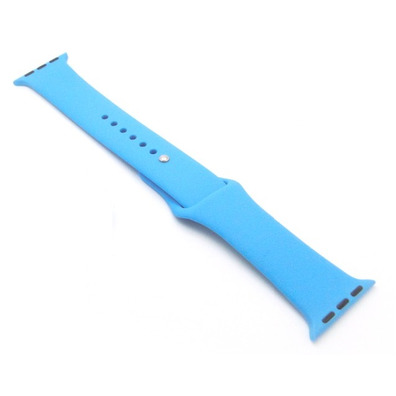 Correa de silicona Apple Watch 42 mm Azul