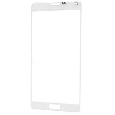 Cristal frontal para Samsung Galaxy Note 4 Blanco