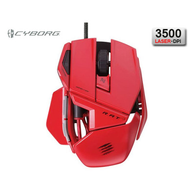 MadCatz Cyborg Rat 3 Rojo