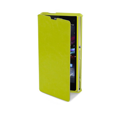 Funda muvit Easy Folio Sony Xperia Z1 Compact Amarillo