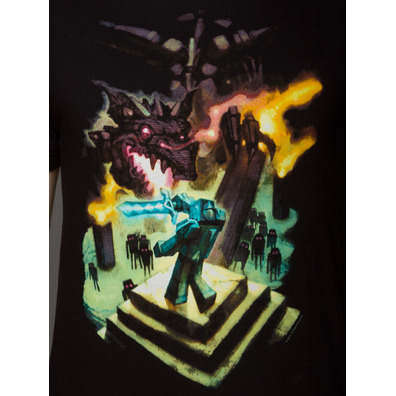 Camiseta Minecraft Ender Dragon XL