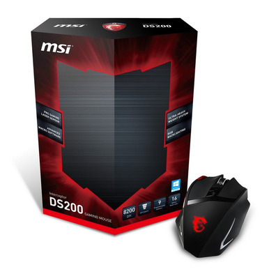 Ratón MSI Interceptor DS 200 Negro