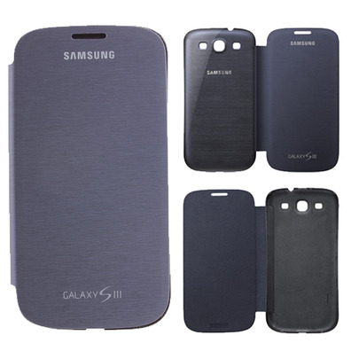 Funda tipo libro para Samsung Galaxy S3 Azul
