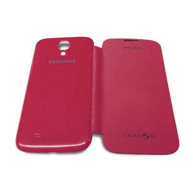 Funda tipo libro para Samsung Galaxy S4 Púrpura