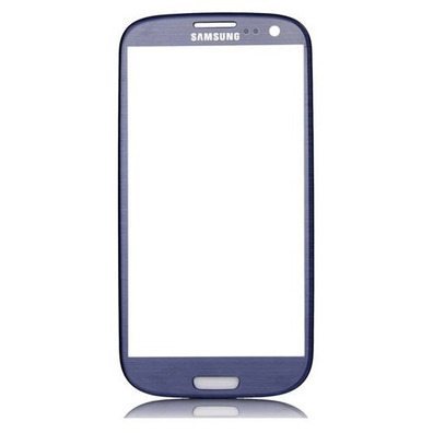 Repuesto Cristal Frontal Samsung Galaxy S III Plata