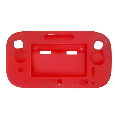 Funda de silicona Wii U Gamepad Rojo