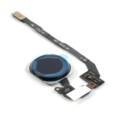 Repuesto botón Home con membrana iPhone 5S/SE Negro