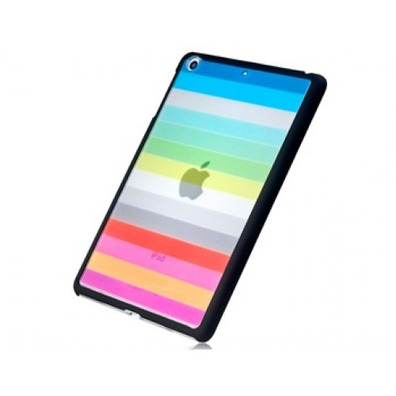 Carcasa iPad Mini Arco Iris (Negro)