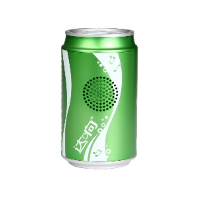 Altavoz Lata Verde para iPhone/iPod/iTouch/MP3