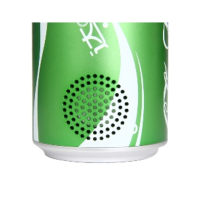 Altavoz Lata Verde para iPhone/iPod/iTouch/MP3