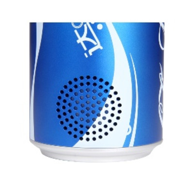 Altavoz Lata Azul para iPhone/iPod/iTouch/MP3