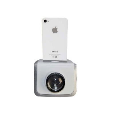 Mini Proyector LCD para iPhone/iTouch Blanco 