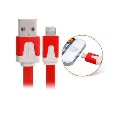 Cable de transferencia/recarga iPhone 5 Rojo