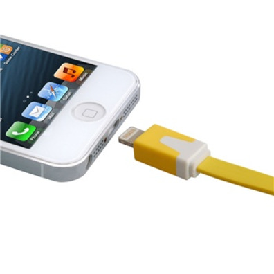 Cable de transferencia/recarga iPhone 5 Amarillo