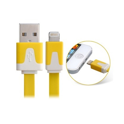 Cable de transferencia/recarga iPhone 5 Amarillo