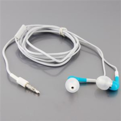 Auriculares In-ear con micrófono (Azul) - iPhone 3G/3GS/4G