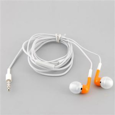 Auriculare In-ear con micrófono (Naranja) - iPhone 3G/3GS/4G