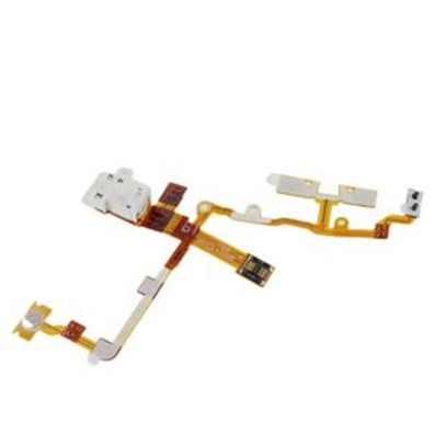 Cambio cable flexible Audio y Encendido iPhone 3GS Blanco