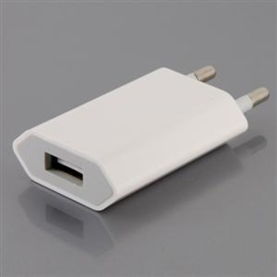 Adaptador de Corriente USB Blanco