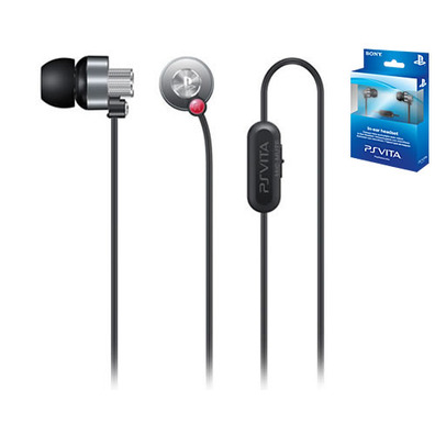 Auriculares Oficiales para PSVita Negro