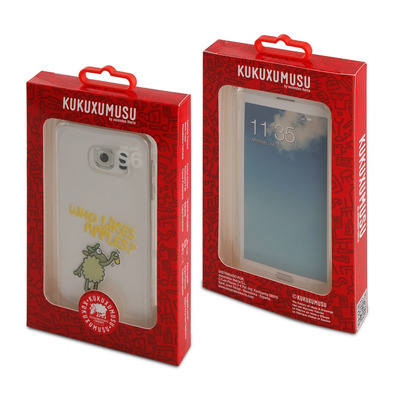 Funda Transparente Who Likes Samsung Galaxy S6 Kukuxumusu