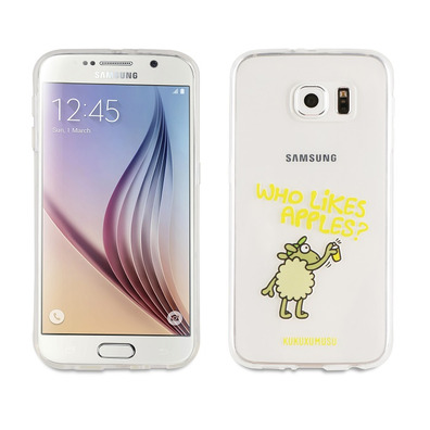Funda Transparente Who Likes Samsung Galaxy S6 Kukuxumusu