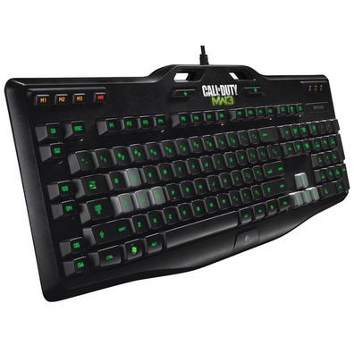 Teclado Logitech G105 MW3 Gaming Keyboard 105 Call of Duty