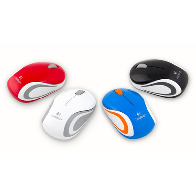 Ratón Logitech Wireless Mini M187 Blanco