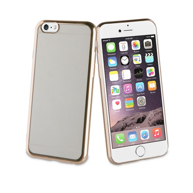 Funda TPU Marco Dorado Bling Apple iPhone 6/6S Muvit