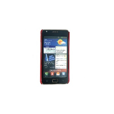 Carcasa para Samsung Galaxy S II (Crocodile Skin Red)