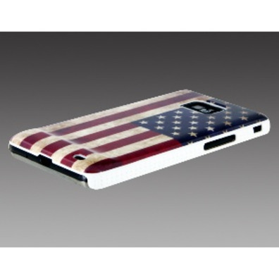 Carcasa American Flag Samsung Galaxy S II I9100