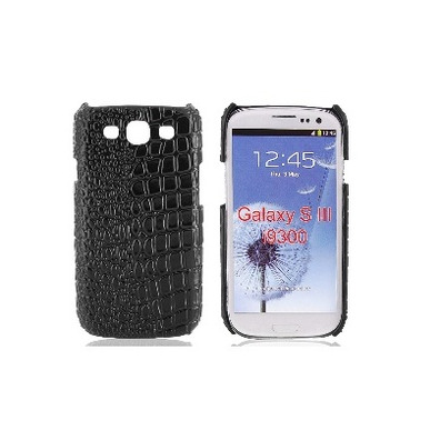 Carcasa Samsung Galaxy S III i9300 (Crocodile Skin Black)