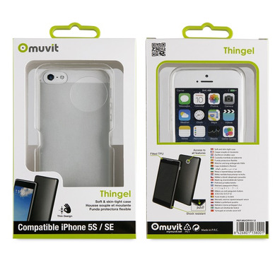 Funda Crystal Soft Lite iPhone 5S/SE Muvit