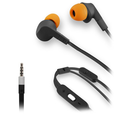 Auriculares estéreo para tablet/smartphone Muvit Naranja