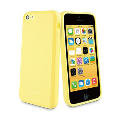 Funda minigel Muvit iPhone 5C Púrpura