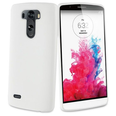 Funda Minigel LG G3 Muvit Blanco