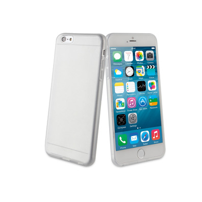 Funda Minigel para iPhone 6 Plus Muvit Transparente