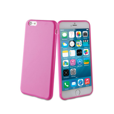 Funda Minigel para iPhone 6 Plus Muvit Negro