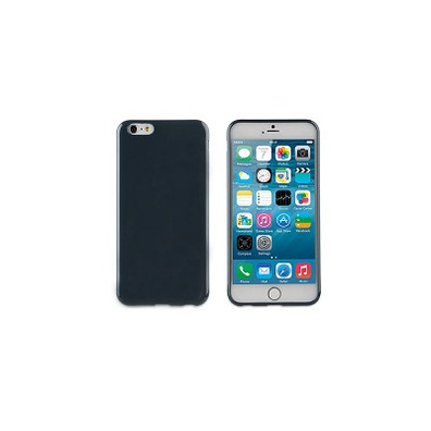 Funda Minigel para iPhone 6 Plus Muvit Negro