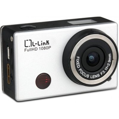 L-link Cam.Deporte FHD 1080p 30fps 8Mpx Wifi Plata