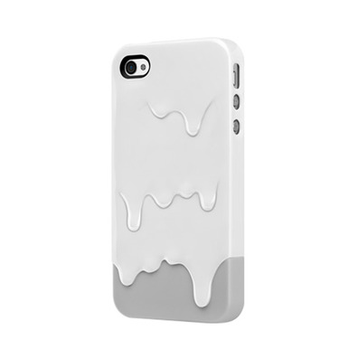 Carcasa para iPhone 4/4S Melt Blanca