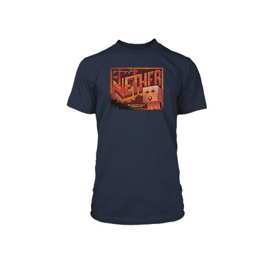 Camiseta Minecraft Nether Postcard XL