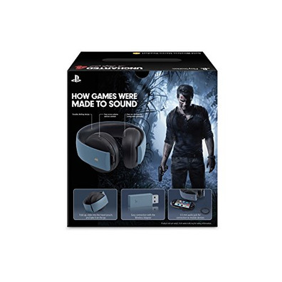 Auriculares Wireless Sony Playstation Gold Uncharted 4 Edition