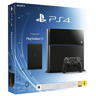 Playstation 4 (500 GB) + Playstation TV