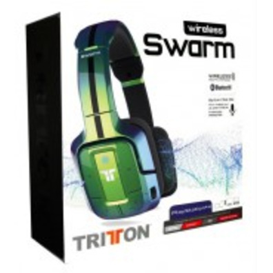 AURICULAR TRITTON BLUETOOTH SWARM-VERDE METALIZADO (PS4/PC/MAC)