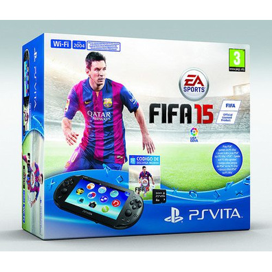 PSVita 2000 (Wifi) + Fifa 15 + Memoria 4 GB