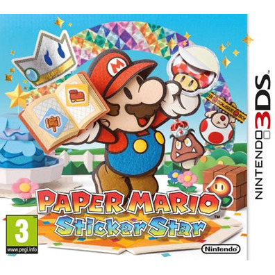 Paper Mario Sticker Star 3DS